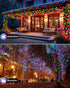 2 Pack 46Ft 120 8 IP65 Brightown Solar String Lights Outdoor, Each LED Solar String Lights for Outside with Modes