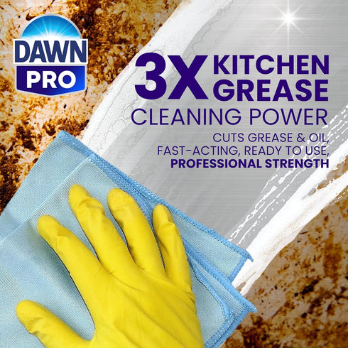 1 2) Commercial (Packaging P&G Professional DAWN Kitchen Surface Degreaser - GAL (Case of - For Removing Grease Found