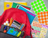 ChromaLabel 1/2 Inch Circle Sticker Labels, Easy to Write On, Removable Sticky Dots, 1000 Orange Dot Label Stickers per