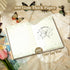 Embroidered A5 Hardcover Journal for Women, College Ruled Notebook with Gift Box, Butterfly Floral Design for Writing