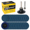 Dura-Gold 2 Inch Grinding Discs, 36 Grit (25 Disc Set) with R-Type