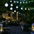 65FT 100LED 8 Joomer Solar String Lights Outdoor, Globe String Lights Lighting Modes, Waterproof Solar Powered Patio
