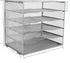 EasyPAG Mesh Office Paper Organizer, 5 Tier Desk Letter Tray File Sorter for Office and Home, Screws Free Design
