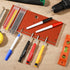 Hiboom Mechanical Carpenter Pencil Set, 3 Pcs with Sharpener and 12 Pcs Refills for Heavy Duty Use