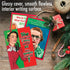 NobleWorks Variety Pack of 10 Christmas Greeting Cards with Envelopes, Adult Cartoon Humor Holiday Assortment - Naughty