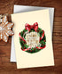 New Year Cards - Set of 18 Heavy Stock 5x7 Holiday Cards & Envelopes
