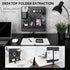 EHO Clamp On Desk Pegboard, Short Privacy Divider, Office Partition Panel, No Drill Desk Mounted Organization Board,