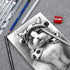 KALOUR Detail Eraser Pencil, 6pc Eraser Pencils with Brush and 2pc Sharpener, Fine Detail Eraser for Sketching,