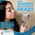 MineralStream Chakra Showerhead with Natural Gemstones, Therapeutic Crystals, Purification of Water Mineralization