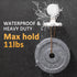 2 Pack, LEVERLOC Razor Holder for Shower Powerful Suction Cup Shower Hooks for Towel, Loofah, Razor, Squeegee