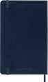 Moleskine Classic Notebook, Hard Cover, Medium (4.5" x 7") Ruled/Lined, 208 Pages, Sapphire Blue