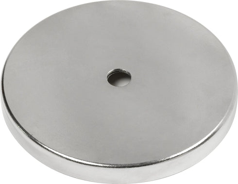 MAG-MATE MX2500 Ceramic Magnet in a Plated Cup - Permanent Strong Magnets, 2.63” Diameter, 80 lbs. Capacity