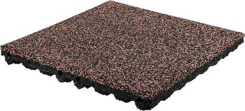 Playsafer Elevate Rubber Tiles - 2" Thick High Density Interlocking Shock Absorbent