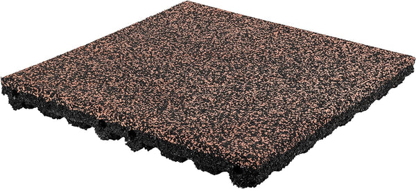 Playsafer Elevate Rubber Tiles - 2" Thick High Density Interlocking Shock Absorbent