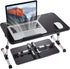 Lap Desk for Laptop, 8AMTECH Ajustable Laptop Table with Cooling Fan Office