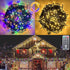 380LED 40FT 11 KAZOKU Christmas Light Outdoor Waterproof Fairy String Lights Extendable Half-Round Christmas Lights