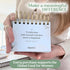 MESMOS 366 Daily Mindfulness Affirmation Quotes, Perpetual Desk Calendar, Inspirational Self Care Gifts for Women, Desk