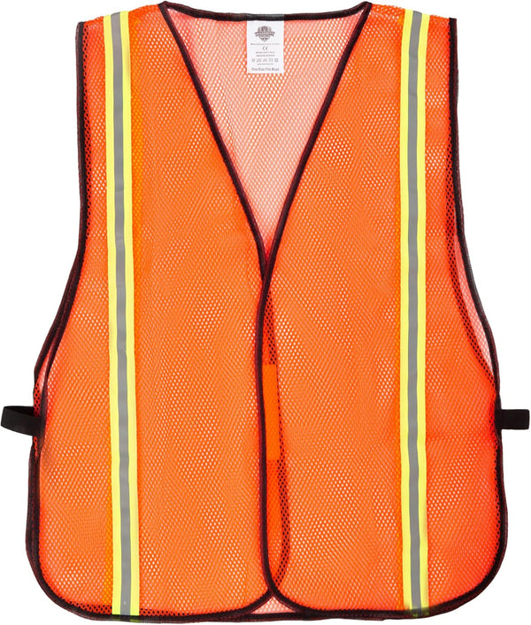 High Visibility Reflective Safety Vest, Durable Mesh with Reflective Strips, Fit for Men & Women, Work, Construction,