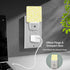 Jahiona White,0.5W LED Night Light Lamp with Smart Sensor Dusk to Dawn Sensor,Floral with White Drop-Shaped Petals