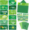 TICIAGA 72pcs Tennis Thank You Card with Envelopes and Stickers for Kids,