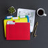 Smead SuperTab File Folder, Oversized 1/3-Cut Tab, Letter Size, Poly, 12 per Pack (10516)