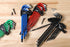 70257 Set 9-Piece Set T10-T50 S2 ARES - Extra Long Ball End Torx L-Key - Includes Sizes - Anti-Slip Textured Black
