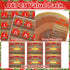 Tenceur 96 Commendation, Pcs Chili Cook Off Supplies Include Certificate of Voting Cards and Self Adhesive Number