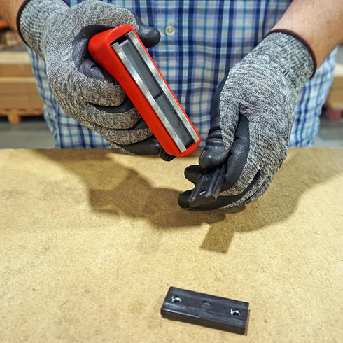 Master Magnetics Strong Magnet, Red - 100 lb Pull Force, Ergonomic Handle, 07501