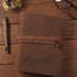 NomadCraftsCo. Vintage Leather Journal, Handmade Leather Sketchbook, Antique Deckle Edge Paper, Book of Shadows Journal
