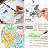 Gel Pens 108 Colours Set for Adult Colouring Books, Art Markers