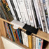 Bookshelf Organizer Tool - Spirit Level for Aligning Books, Plastic Bookend, Shelf