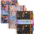 Pukka Pad 5 Subject Spiral Notebook 3-Pack | 200 Pages, 100 Sheets of 80GSM Paper with Repositionable Dividers