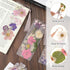 Fuyoooo 376 150 150 Lovers(2 6 Inch,Boho Pcs Dried Flower Bookmark Making Kit, DIY Bookmark Laminating Pouches