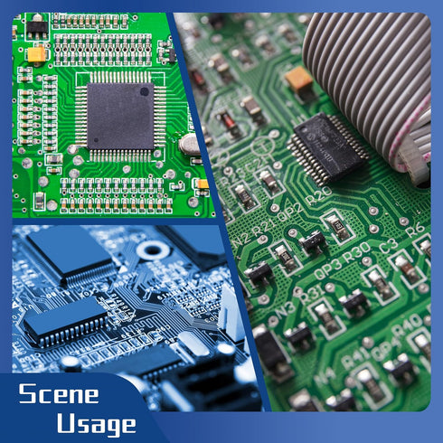 Desoldering Wick and Soldering Flux Paste for Electronics Repair, No Clean Solder Removal Kit