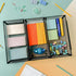 ihomecooker Mesh Tray Silverware Drawer Organizer - Utensil Cutlery Tray with Interlocking Arm Dividers for Home and