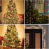 60FT 300 Dazzle Bright Christmas Mini String Lights, Incandescent Green Wire Fairy Lights UL Certified Christmas