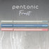 Pentonic Ballpoint Pens, 15 Count, Fine Point 0.7mm, Black, Blue & Red Ink, Gray, Blue & Pink Barrels
