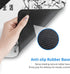 Black White Cherry Blossom Mouse Pad, Japanese Sakura Extended Desk Mat 80X30 cm, Non-Slip Rubber Base for Gaming Laptop