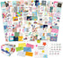 T&M Quality Designs LLC 120 Unique Birthday Cards Bulk for Business, Office and Individuals, 5X7 Inch
