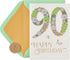 Papyrus 90th Birthday Card, Warm Memories