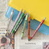 Jxueych 7Pcs Halloween Weekday Pens, Glitter Pens with Funny Sayings, Cute Gifts for Colleagues Office Supplies