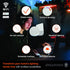 6.5ft, 1 Pack (75705) SYLVANIA Wifi LED Smart Strip Light Expansion Kit, Indoor, Full Color & Adjustable White