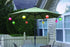 WP465 5" Globe Light, Battery Powered, Light Green, Automatic On and Off for Summer Patio