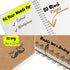 Mr. Pen Spiral Notebook: A5 Kraft Cover, 2 Pack, 80 Pages, Sketch Book, Drawing Notebook, Unlined Journal