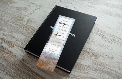 Inspirational Nature Bookmarks with Quotes - Pack of 48 for Book Lovers