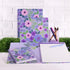 Steel Mill & Co Large Spiral Notebook, College Ruled, 11" x 9.5", Durable Hardcover, 160 Lined Pages, Lilac Floral