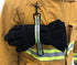 LINE2design Firefighter Glove Strap, Emergency Rescue Turnout Gear Heavy Duty Reflective Gloves Safety Leash