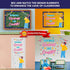 Decorably 101 Pcs Kindness Bulletin Board Sets - Sprinkle Kindness Decorations for Classroom with Borders