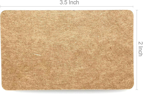 RXBC2011 Appointment Reminder Cards Kraft for Beauty, Makeup, Hair, Nail Salon, Barber Shop, Pack of 100