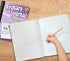 Better Office Products Primary Journal, Hardcover, 4 New Fun Colors, Primary Composition Book Notebook, Grades K-2, 80 Sheet, One Subject, 9.75" x 7.5", 4 Pack by Better Office Products